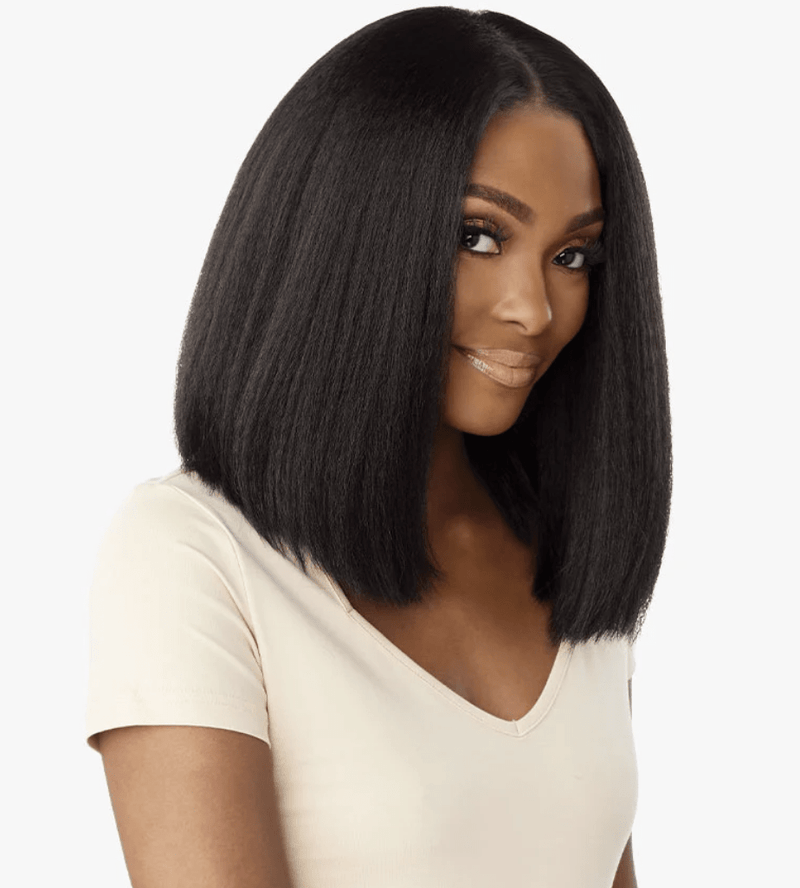 Sensationnel Kinky Edge 13x6 Lace Wig Kinky Bob - 14 (CK&CO)