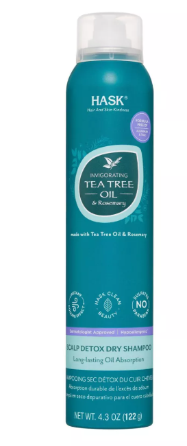 Hask Tea Tree Dry Shampoo 4.3 oz