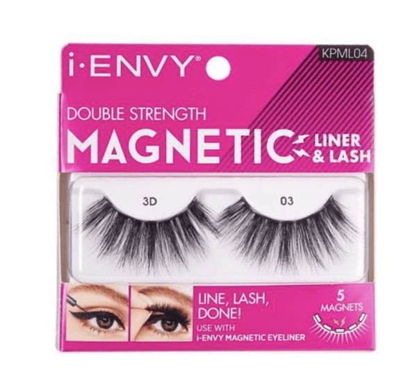 Kiss IEnvy Magnetic Lashes - BPolished Beauty Supply