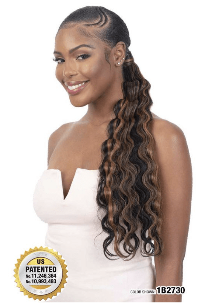 Shake & Go Organique Pony Pro - PT WAVY CRIMP CURL 22" PONY PRO