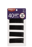 RED Jumbo Pins 2 3/4" 40CT Black