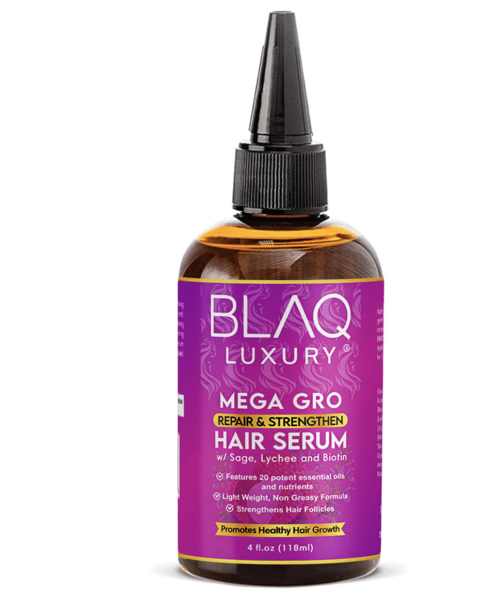 BLAQ Luxury  Sage & Lychee Repair and Strengthen Oil 4 oz -Viral on TikTok