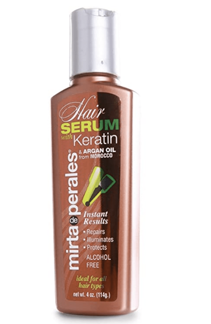 Mirta de Perales Hair Serum with Keratin and Argan Oil 4 oz