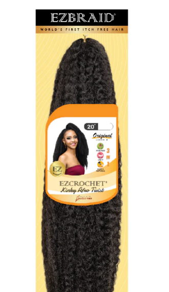 EZ Braid Kinky Afro Twist Hair 20"