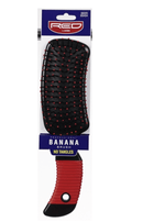 Red Professional Banana Brush