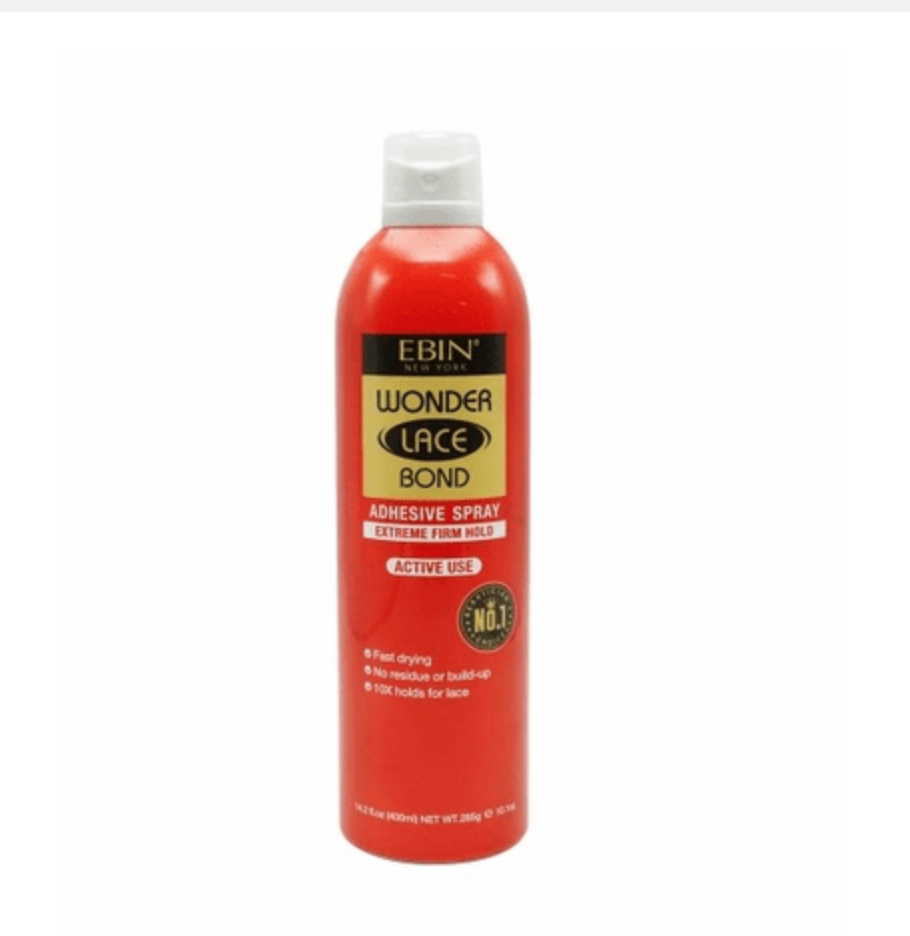 Ebin Wonder Lace Bond Adhesive Spray (Extra, Firm, Supreme, Sensitive) - BPolished Beauty Supply