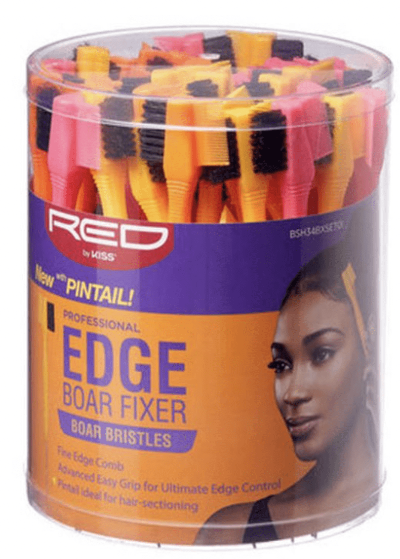 RED Prof Edge Boar Brush with PinTail #BSH34J