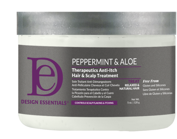 Design Essentials Peppermint & Aloe Therapeutics Anti-Itch Hair & Scalp Treatment 5 oz