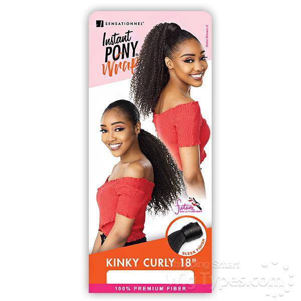 Sensationnel  ID Kinky Curly 18" (Instant Pony Wrap)