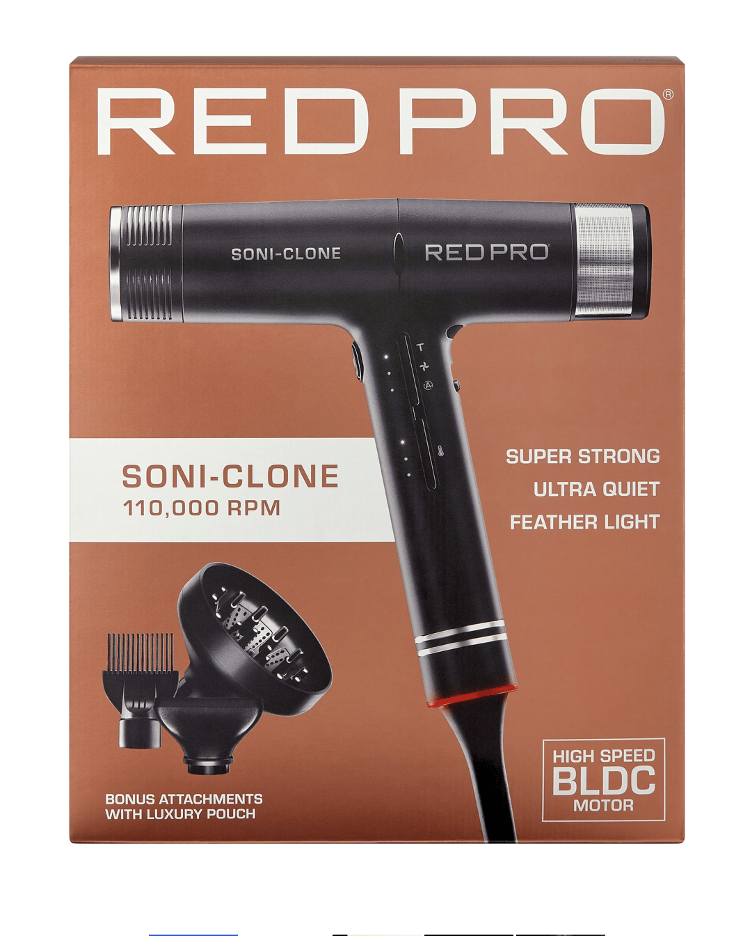 Kiss Red Soni-Clone Blow Dryer #BLDC01