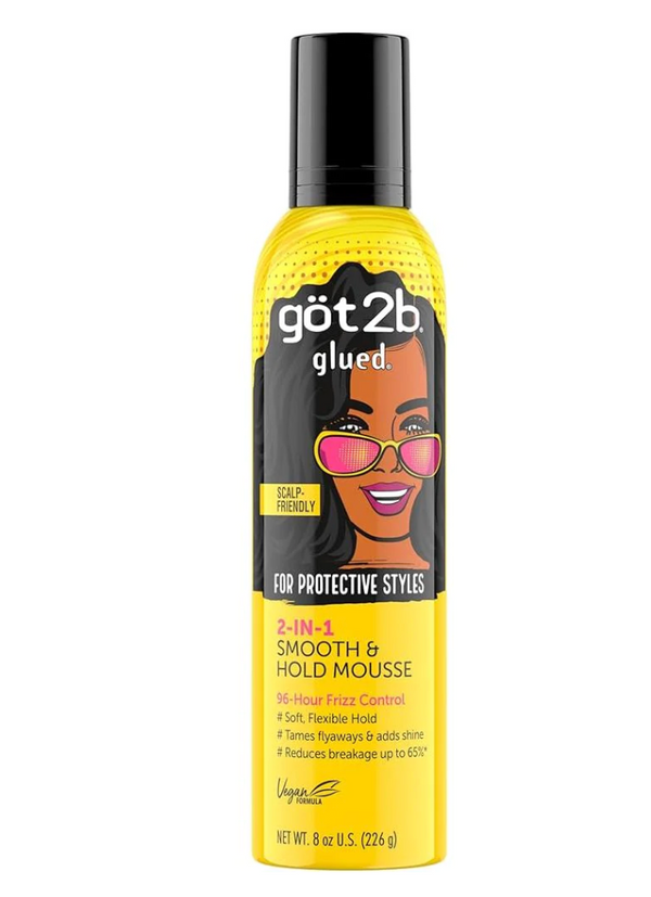 Got2B Glue 2-in-1 Smooth & Hold Mousse 8 oz