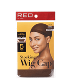 Red by Kiss Stocking Wig Cap (5pcs)