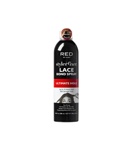 Red by Kiss Ultimate Lace Spray  (2.7 oz, 7.8 oz, 14.8 oz) - BPolished Beauty Supply