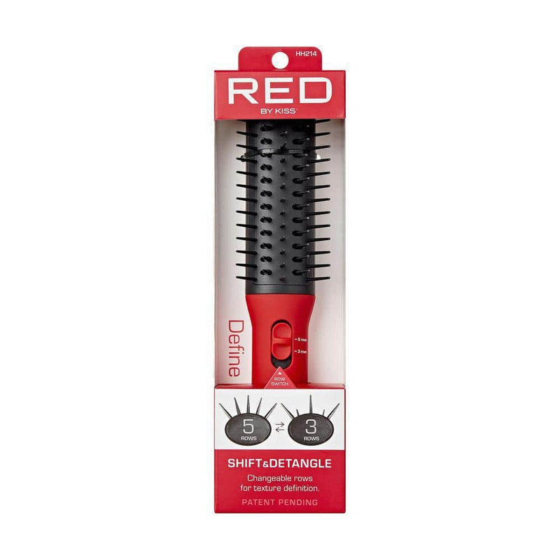 RED ShiftNDetangle Hairbrush