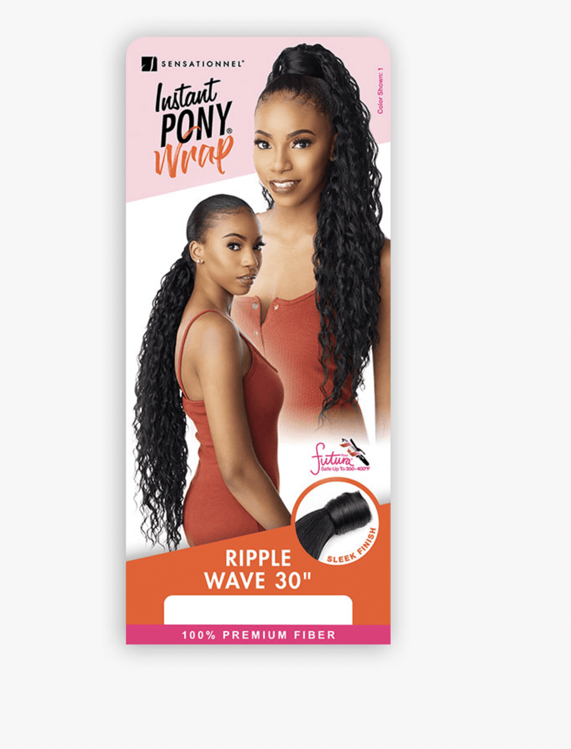 Sensationnel Instant Pony Wrap Synthetic Ponytail - Ripple Wave 30"