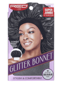 RED Glitter Bonnet