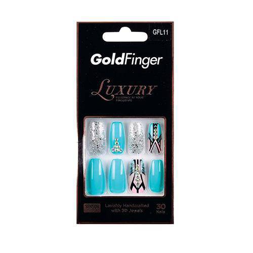 KISS Gold Finger Color Nails 11