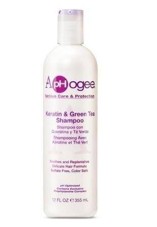 Aphogee Keratin & Green Tea Shampoo 12 oz