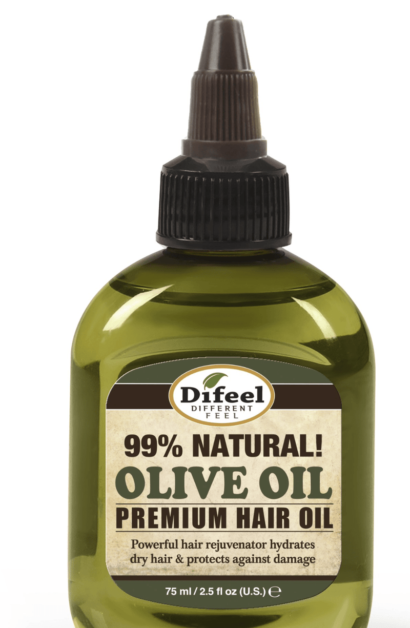 Difeel Premium Natural Hair Oil - Olive Oil 2.5 fl