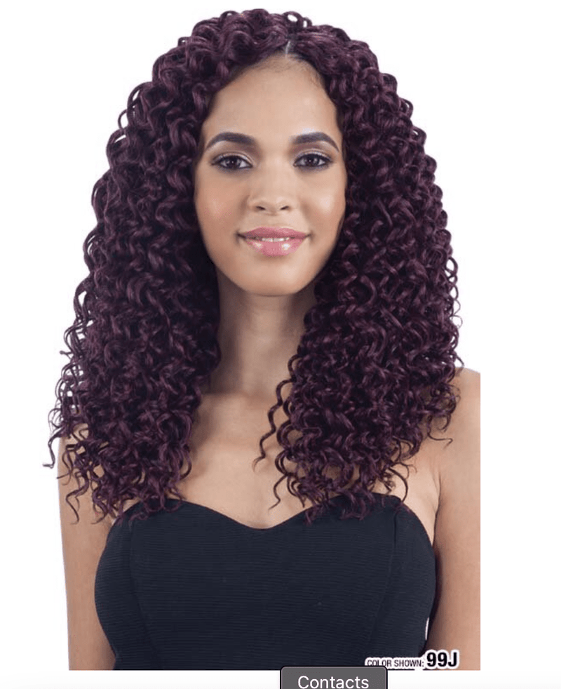 Shake N Go FreeTress Crochet Hair Beach Curl 12"