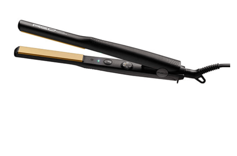 Red by Kiss Ceramic Tourmaline Flat Iron 1/2" with Temp Control