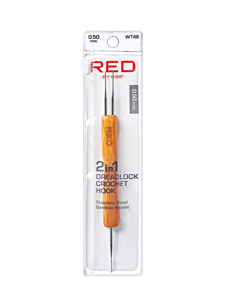 Red by Kiss Dreadlock Crochet Hook 0.50mm