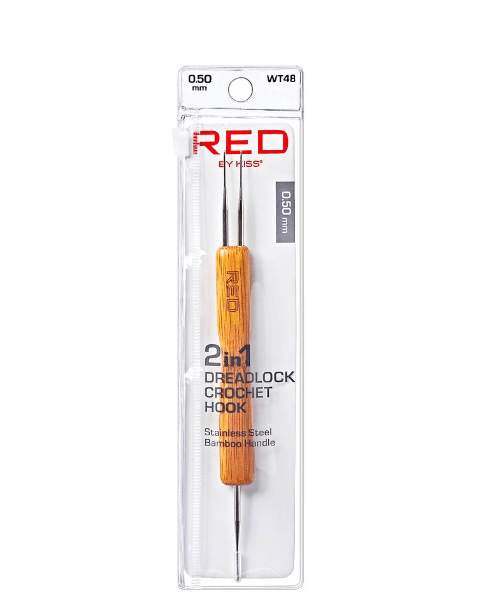 Red by Kiss Dreadlock Crochet Hook 0.50mm