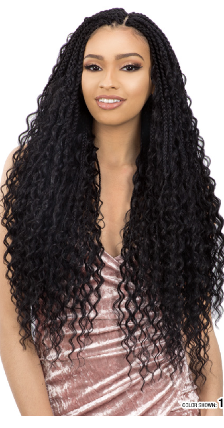 FreeTress Synthetic Braids – Boho Hippie Braid 22"