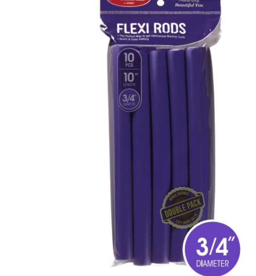 Red FlexiRods 10" Value Pack 10 PC - BPolished Beauty Supply