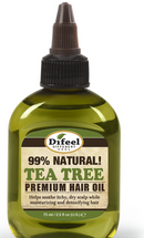 Difeel Premium Natural Hair Oil  - Tea Tree  2.5 oz