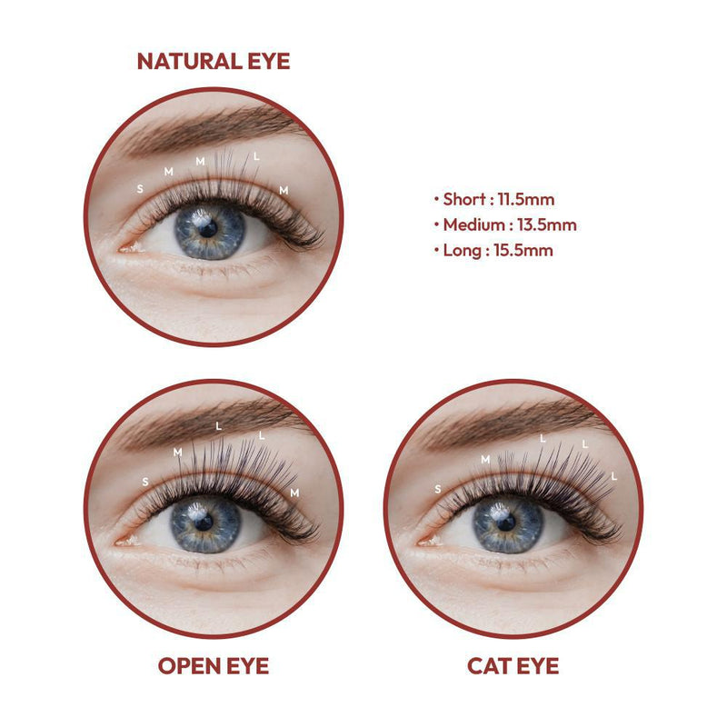 iEnvy Deep Curl Individuals Lashes