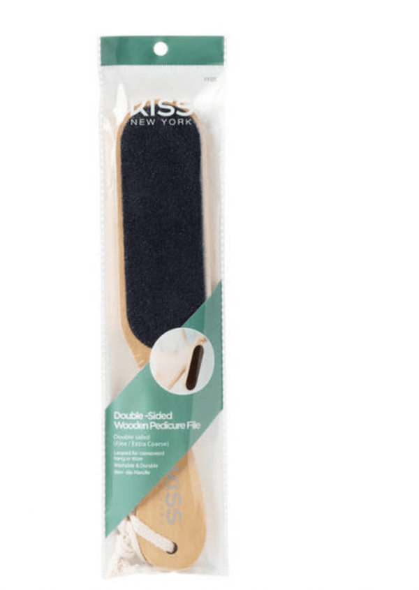 Kiss New York Double-Sided Wooden Pedicure File #FF05