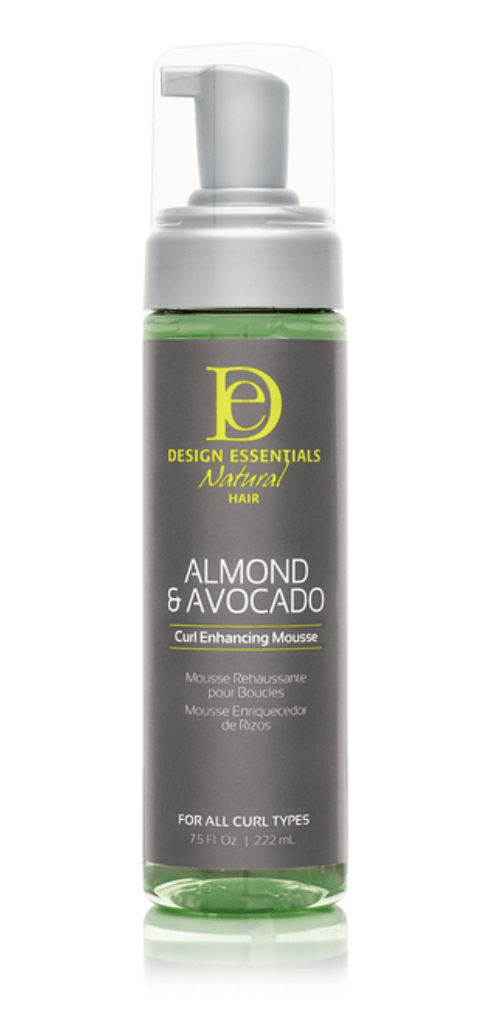 Design Essentials Natural Almond & Avocado Mousse 7.5 fl oz & 10 oz