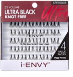 iEnvy Ultra Black Knot Free Individual Multi Pack (280 pcs) #KPEM06UB