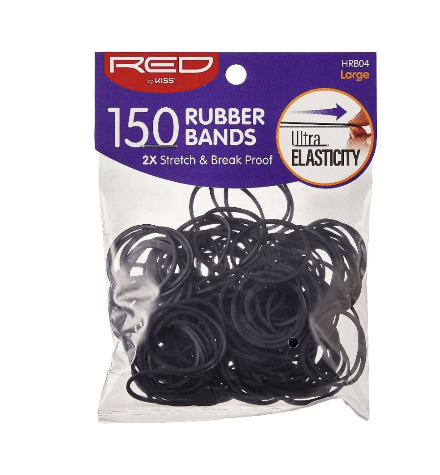 RED Rubber Band Large 150 ct # HRB04