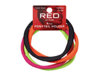 Kiss RED Ponytail Holder L 4pcs