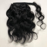 Virgin Hair Wrap Ponytail Hair (Kinky Curly, Kinky Straight, Straight)