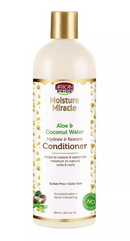 African Pride Moisture Miracle Aloe & Coconut Water Hydrate & Restore Hair Conditioner - 12 fl oz