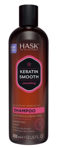 Hask Keratin Smoothing Shampoo, 12 fl oz