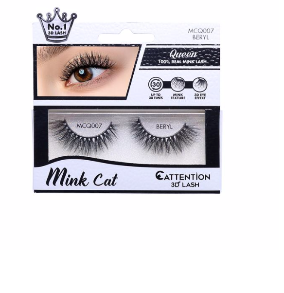 Ebin Mink Cat 3D Lashes (Assorted Kinds)