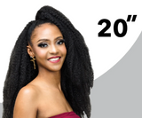EZCrochet Kinky Afro Twist Hair 20" - BPolished Beauty Supply