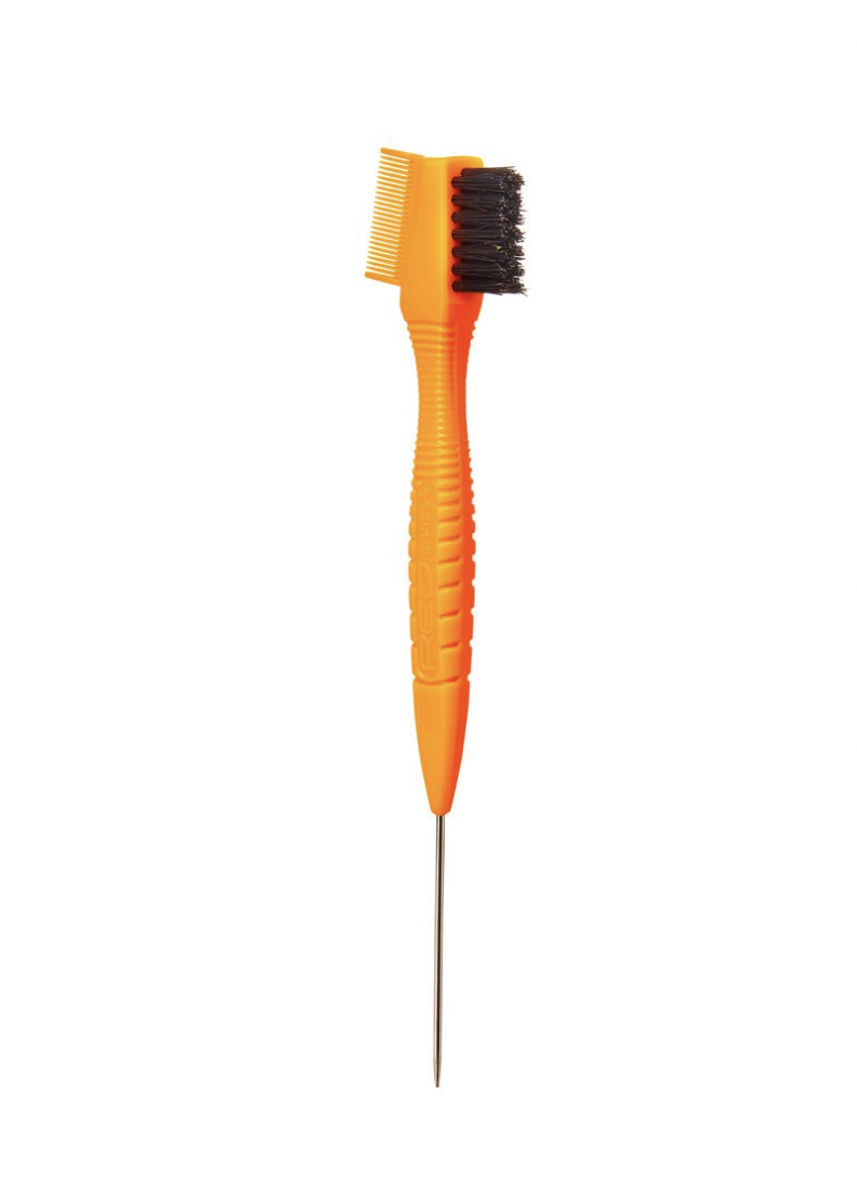 RED Prof Edge Boar Brush with PinTail #BSH34J - BPolished Beauty Supply