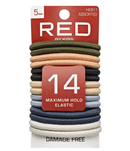 Red Elastic Band 14ct 5MM Nude