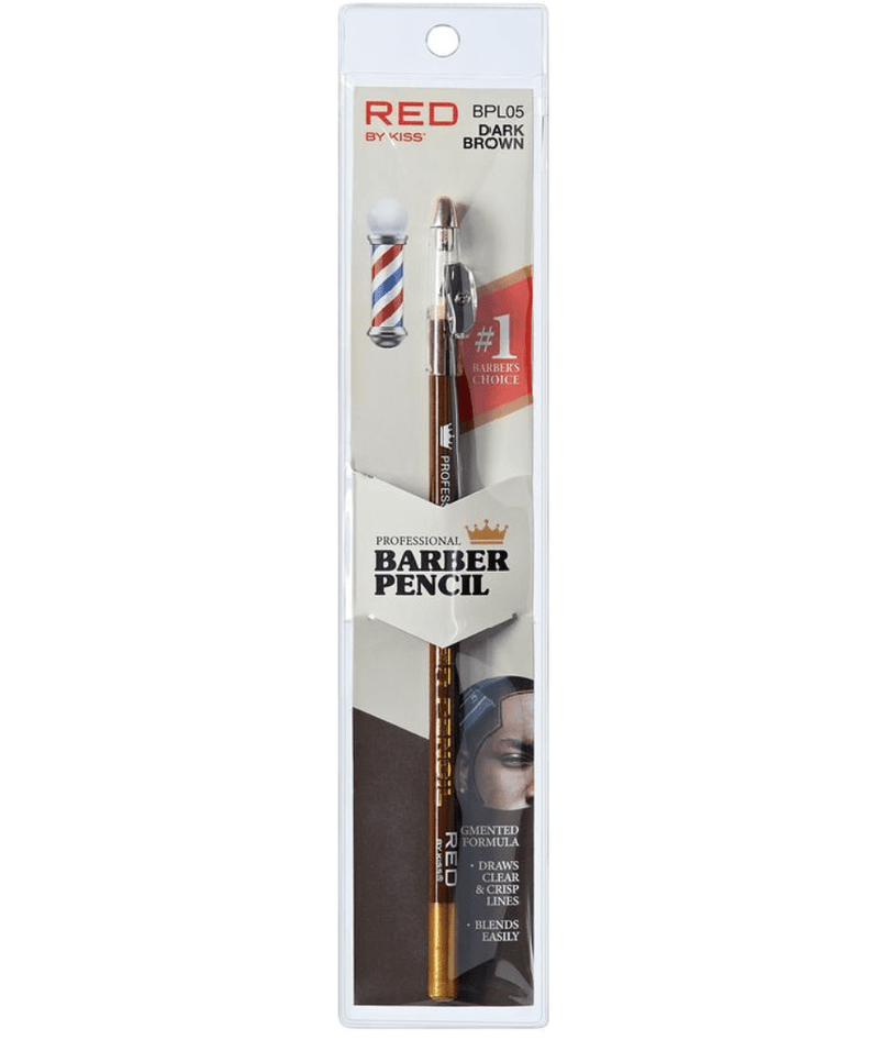 Red by Kiss Barber Pencil Hairline Edge Liner with Built-In Sharpener