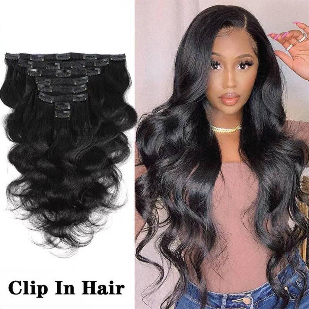 Human Hair Clip-in - Body Wave