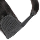 Virgin Hair Wrap Ponytail Hair (Kinky Curly, Kinky Straight, Straight)