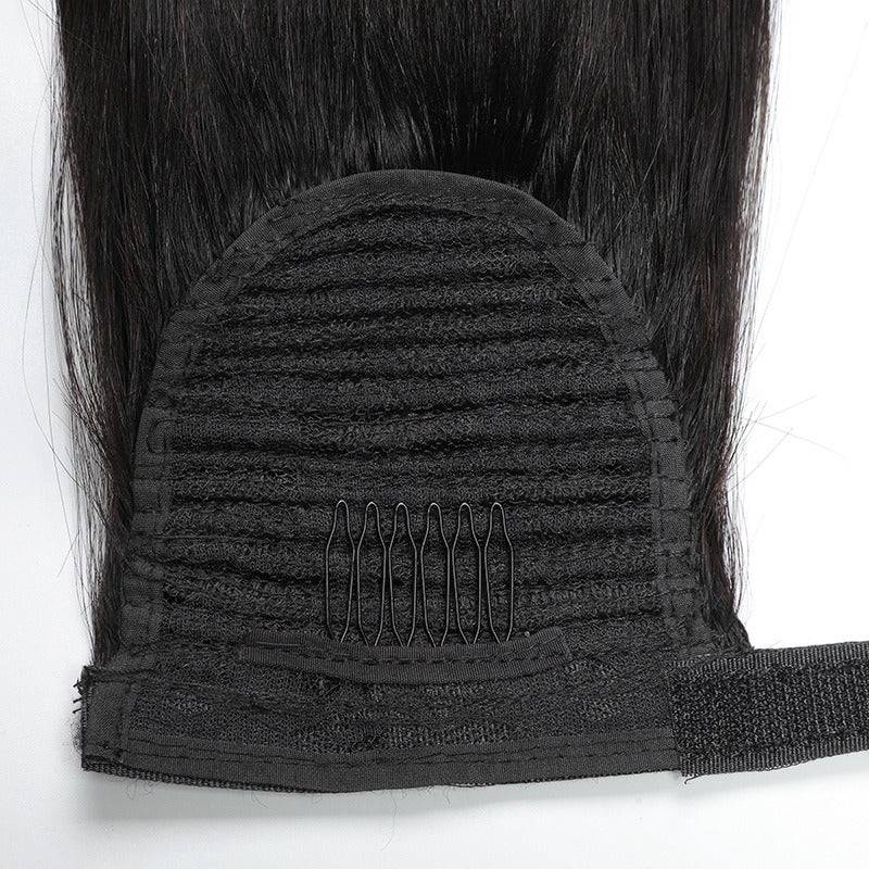 Virgin Hair Wrap Ponytail Hair (Kinky Curly, Kinky Straight, Straight)