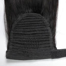 Virgin Hair Wrap Ponytail Hair (Kinky Curly, Kinky Straight, Straight)