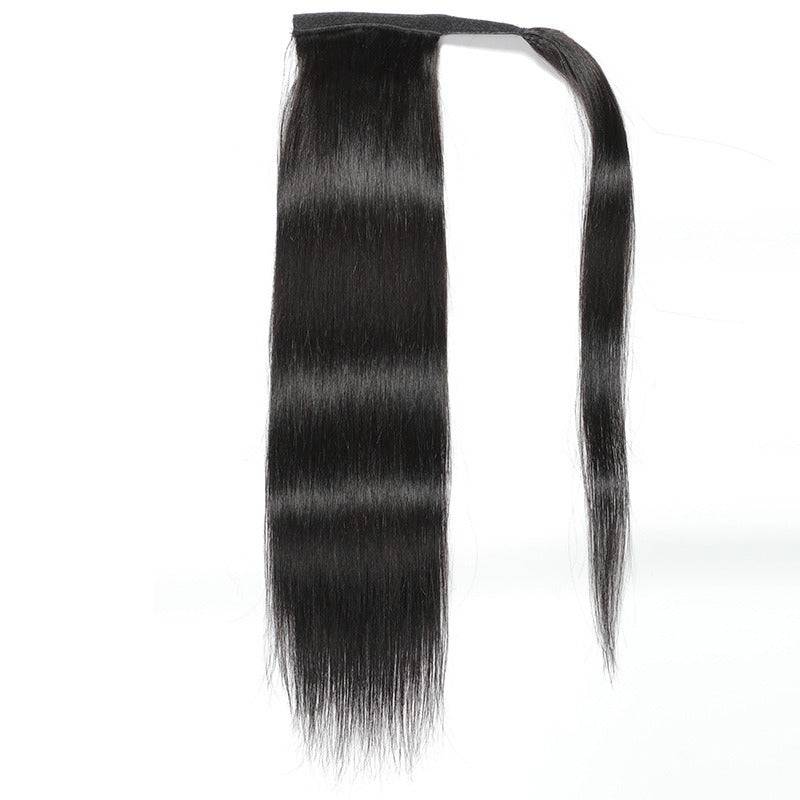 Virgin Hair Wrap Ponytail Hair (Kinky Curly, Kinky Straight, Straight)