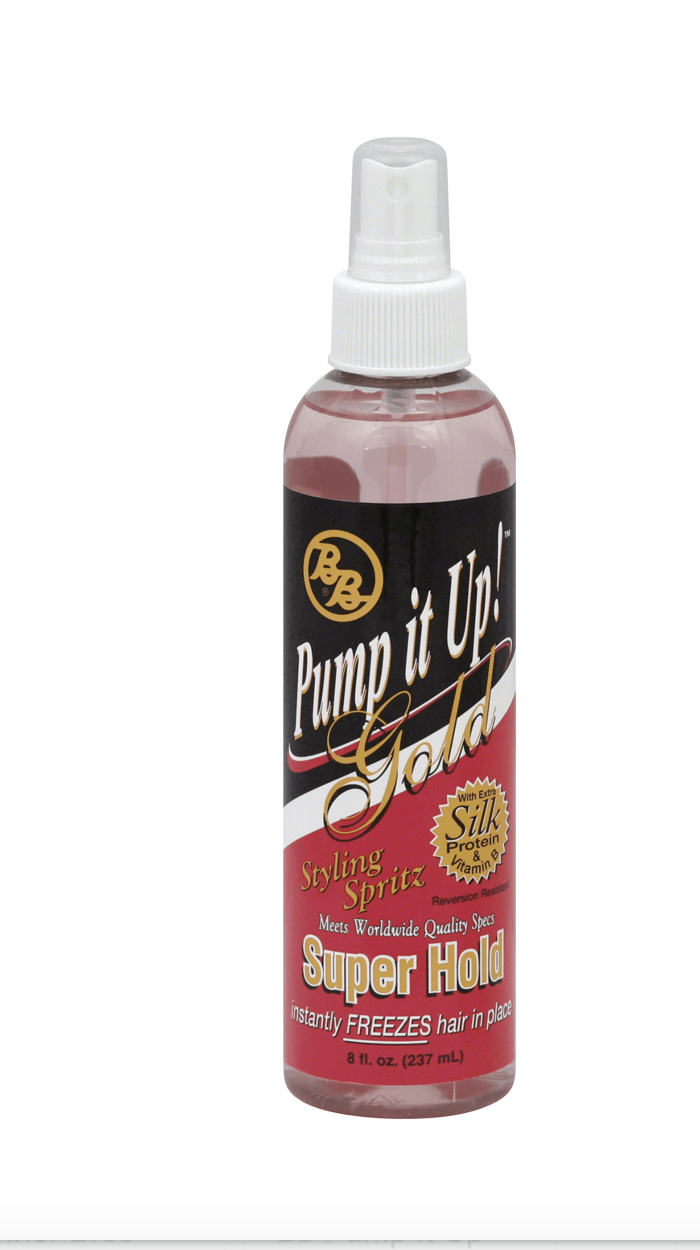Bronners Brothers Pump it Up Spritz Super Hold 8 oz - BPolished Beauty Supply